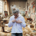 Blouse Marthe - broderie farandole - Quintessence