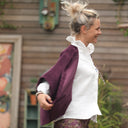 Blouse Marthe - triple gaze de coton ivoire - Quintessence