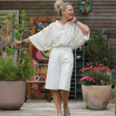 Blouse Miléna - double gaze de coton ivoire Sylvestre - Quintessence