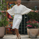 Blouse Miléna - double gaze de coton ivoire Sylvestre - Quintessence