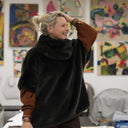 Blouse Mina – Double gaze de coton écureuil - Quintessence