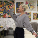 Blouse Mina – Flanelle tartan de coton acidulé - Quintessence