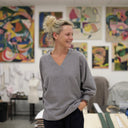 Blouse Mina – Flanelle tartan de coton acidulé - Quintessence