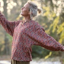 Blouse Mina – Fleurs de Bohème - Quintessence