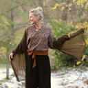 Blouse Mina – Kashmir Sépia - Quintessence