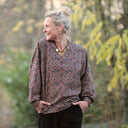 Blouse Mina – Kashmir Sépia - Quintessence