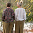 Blouse Mina – Sergé de viscose marine - Quintessence