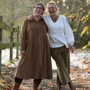 Blouse Mina – Triple gaze de coton blanche - Quintessence