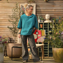 Blouse Myriem - seersucker canard - Quintessence