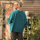 Blouse Myriem - seersucker canard - Quintessence