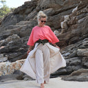 Blouse Nao - coton brodé pastèque - Quintessence