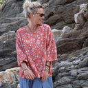 Blouse Nao - viscose bouquet grenadine - Quintessence