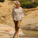 Blouse Nao - Voile de coton léo et sa touche fluo - Quintessence