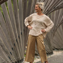 Blouse Naomie - double gaze de coton ficelle chiné - Quintessence