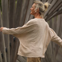 Blouse Naomie - double gaze de coton ficelle chiné - Quintessence