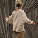 Blouse Naomie - double gaze de coton ficelle chiné - Quintessence