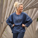 Blouse Naomie - lyocell bleu jean - Quintessence