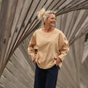 Blouse Naomie - Seersucker de coton vichy ocre - Quintessence