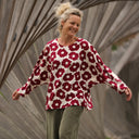 Blouse Naomie - Viscose Fleur Grenade - Quintessence