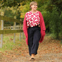 Blouse Naomie - Viscose Fleur Grenade - Quintessence