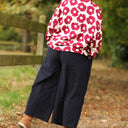 Blouse Naomie - Viscose Fleur Grenade - Quintessence