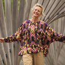 Blouse Naomie - viscose Ikat - Quintessence