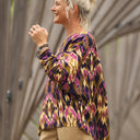 Blouse Naomie - viscose Ikat - Quintessence