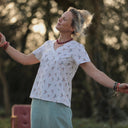 Blouse Nila Voile de coton Colibris | Quintessence