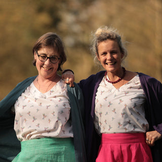 Blouse Nila - Voile de coton Colibris