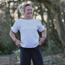 Blouse Romy – Double gaze de coton blanche - Quintessence