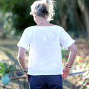 Blouse Romy – Voile de coton fleurs brodées - Quintessence