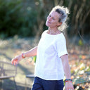 Blouse Romy – Voile de coton fleurs brodées - Quintessence