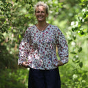 Blouse Sylvie coton imprimé Ronce Fleurie - Quintessence