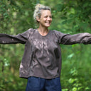 Blouse Sylvie modal Moka - Quintessence