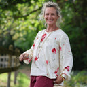 Blouse Sylvie viscose Coquelicot Rosé - Quintessence