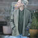 Blouse Thémis - armuré/double gaze kaki - Quintessence