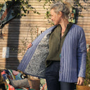 Blouse Thémis - armuré/double gaze kaki - Quintessence