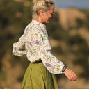 Blouse Thémis - jardin tropical - Quintessence