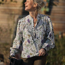 Blouse Thémis - jardin tropical - Quintessence