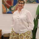 Blouse Thémis - jardin tropical - Quintessence