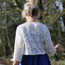 Boléro Ange - Dentelle ivoire - Quintessence