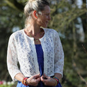 Boléro Ange - Dentelle ivoire - Quintessence