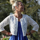 Boléro Ange - Dentelle ivoire - Quintessence