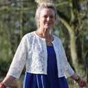 Boléro Ange - Dentelle ivoire - Quintessence