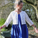 Boléro Ange - Dentelle ivoire - Quintessence