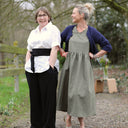 Boléro Ange - Double gaze de coton bleu nuit - Quintessence