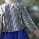 Boléro Ange - Jacquard ethnique chic - Quintessence