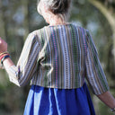 Boléro Ange - Jacquard ethnique chic - Quintessence