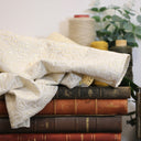 Boléro Ange - Jacquard ivoire & doré - Quintessence