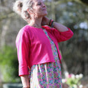 Boléro Ange - lin fushia - Quintessence